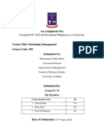 An-Assignment-On PoP, PoD and Perceptual Mapping On A University