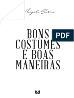 Bons Costumes e Boas Maneiras