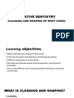 Cleaning and Shaping of Root Canal System (10867)