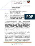 Informe N°019-2023 - Solicito Contratacion Jefe de Cuadrilla Lurawi Rahua