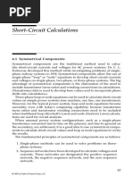 Short-Circuit Calculations: 4.1 Symmetrical Components