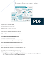 Atividade de Português Sobre o Gênero Textual Infográfico