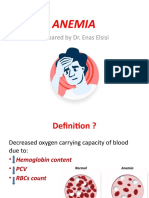 Anemia, Enas