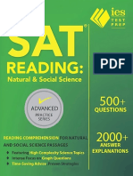 SAT Reading - Natural and Social Science (Advanced)