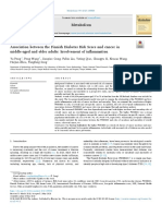 Association Between The Finnish Diabetes Risk Scor