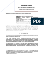 Sala Plena Consejo Estado Procuraduria Competente Primero