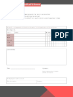 Justificatif Absence