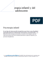 Psicoterapia Infantil y Del Adolescente