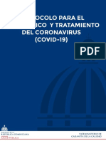 Protocolo para El Diagnostico y Tratamiento Del coronavirusCOVID