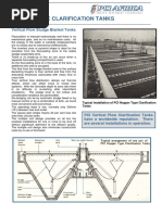 PCI Africa Hopper Type Clarrification Tanks Sedimentadores