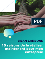 Carbo 10 Raisons de Realiser Un Bilan Carbone