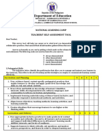 Teachers Self Assessment Tool