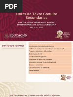 Libros de Texto de Secundaria 2023