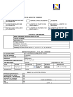 Formulario Acidente Transito