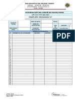 Formato Comité de Estudiantes 2022-2023