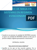 U1-4balance de Masa en Sistemas en Regimen Estacionario