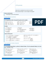 Division of Polynomials Exercises