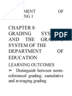 Assessment (Grading System)