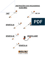 Manual de Instruções - Roçadeiras