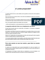 Cristo Viene Pronto Estas Preparado PDF