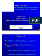 Aiming Zhou - Case Studies of 567KW Rooftop Solar PV in ADB HQ and NED Solar Farm in Thailand