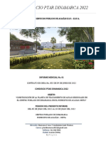 Informe de Obra Mensual 1 de La Contruccion de La PTAR de Dinamarca (ACACIAS - META)