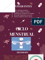 Ciclo Menstrual y Fecundación