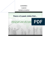 Theory of Supply