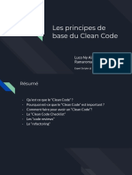 Les Principes de Base Du Clean Code