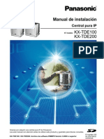 Manual de Instalacion KX-TDE100 KX-TDE200