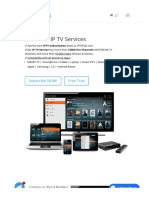 Premium IP TV Services: Subscribe NOW! Free Trial