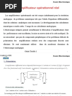 Cours D'électroniqure CH4 Tex1 2022