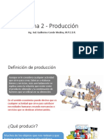 Tema 2 - Producción