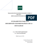 Descripción Fenomenologica Sexualidad