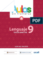 Lenguaje 9° - Bimestre 3