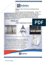 INDELEC Prevectron 1 Page Brochure