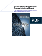 Fundamentals of Corporate Finance 7th Edition Brealey Solutions Manual