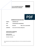 Corporate Law 2016 MAY QSN