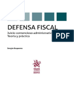 Defensa Fiscal. Juicio Contencioso Administrativot