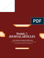 Eapp Lesson 2 - Journal Articles