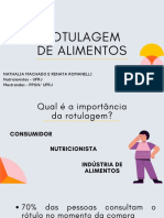 Rotulagem de Alimentos