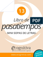 Mini Sopas de Letras