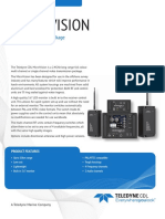 Teledyne CDL Microvision Multi Channel Colour Video Transmission