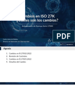 Cambios en ISO 27002 - 27005