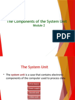 Module 2 - The Components of The Systems Unit