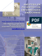 20 - Anestesia en Pacientes Con Enfermedades Endocrinas