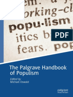 The Palgrave Handbook of Populism