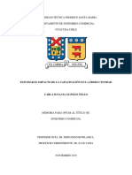 Estudiar El Impacto de La Capacitacion en La Productividad