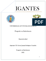 Importancia de Los Irrigantes Endodonticos