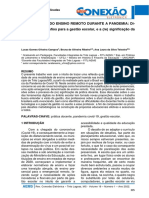 Perspectivas Do Ensino Remoto Durante A Pandemia: Di-Ficuldades e Desafios para A Gestão Escolar, e A (Re) Significação Da Prática Docente